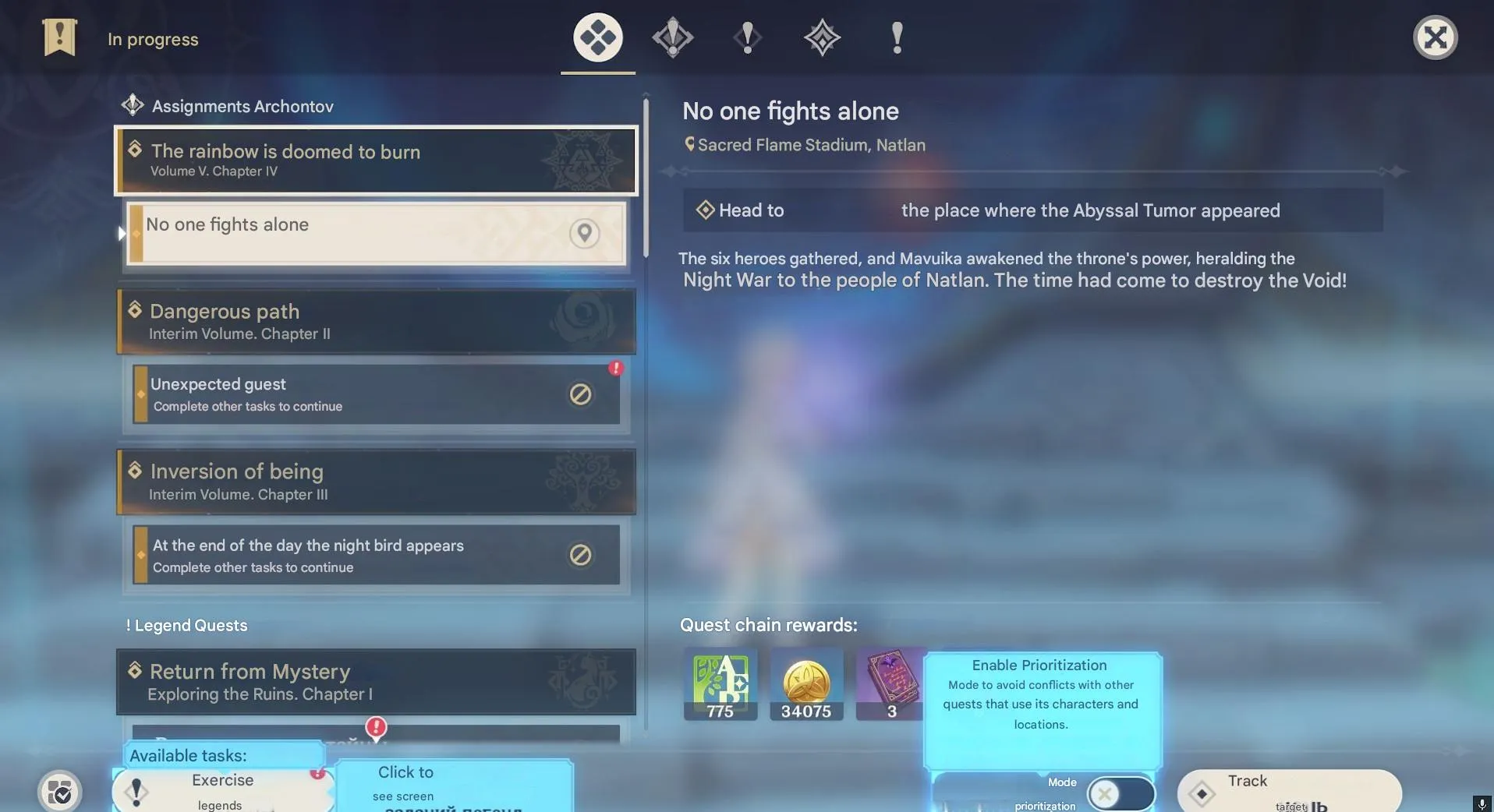 GI1190 C5 Arlecchino + Amos’ Bow + Many 5-Star Weapons 